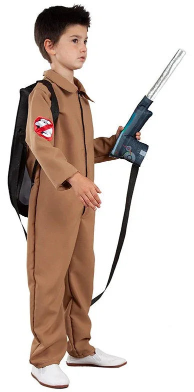 Disfraz de Cazafantasmas Infantil con Mochila y Pistola Cazafantasmas Fycar